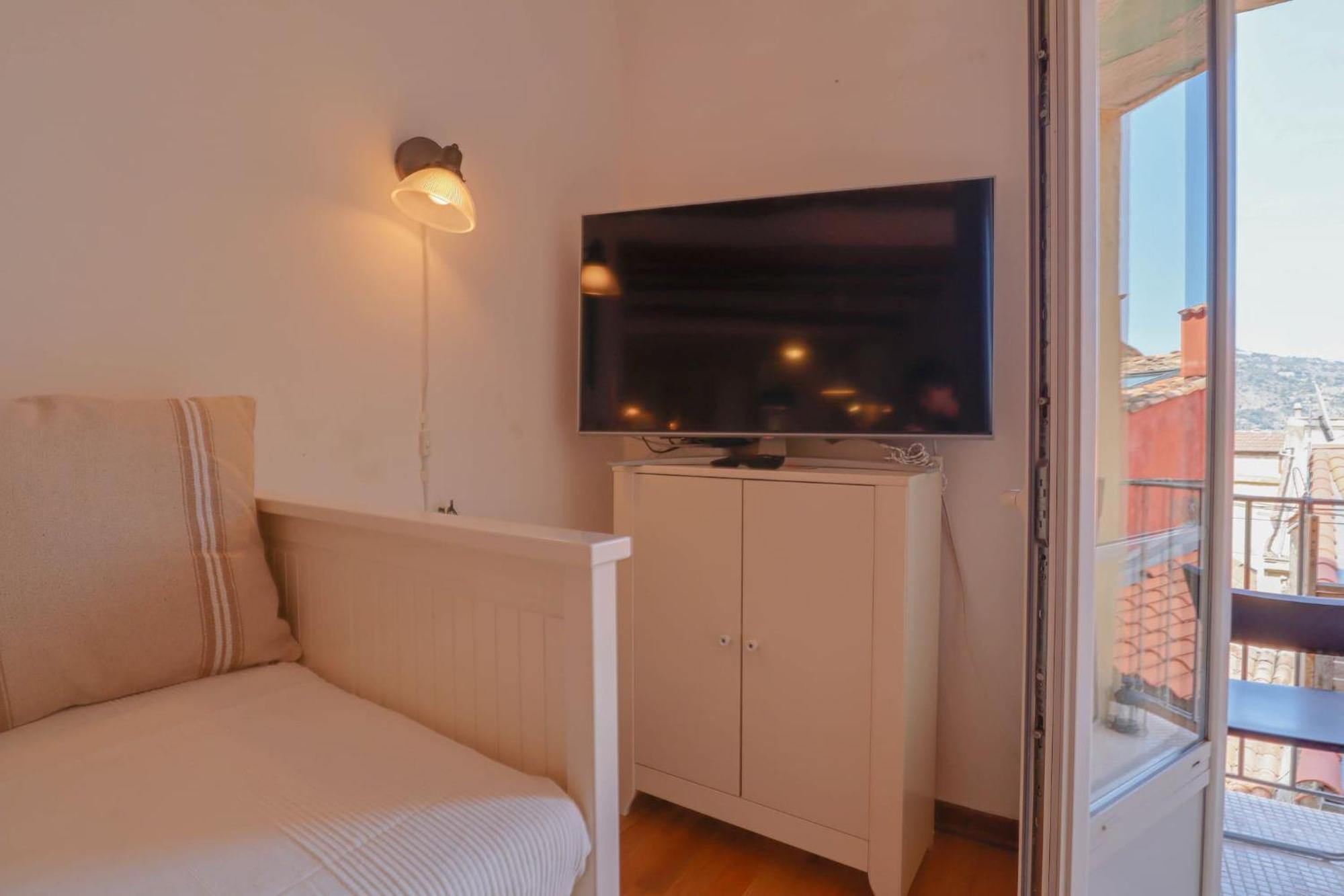 'La Belle Vue Mer' Cozy Appartement, Centre, Plage Menton Exterior foto